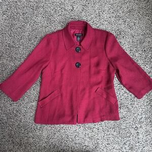 Ava & Grace Red Blazer Size Small